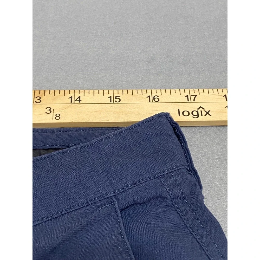The North Face Mens Hiking Pants Navy Blue Size 34 Stretch Outdoor Utility Trail